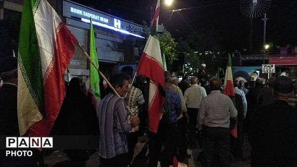 هشتاد و پنجمین شب از شب های مقاومت نیشابور در قاب پانا 