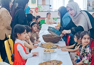 جشنواره غذا های محلی، طعمِ همدلی در کانون پرورش فکری دو الیگودرز