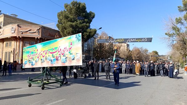 مراسم عزاداری شهادت حضرت فاطمه زهرا (س) در شهرستان نیشابور 