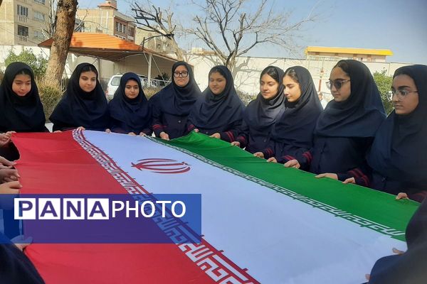 طنین زنگ انقلاب در مدارس شهرستان شهریار 