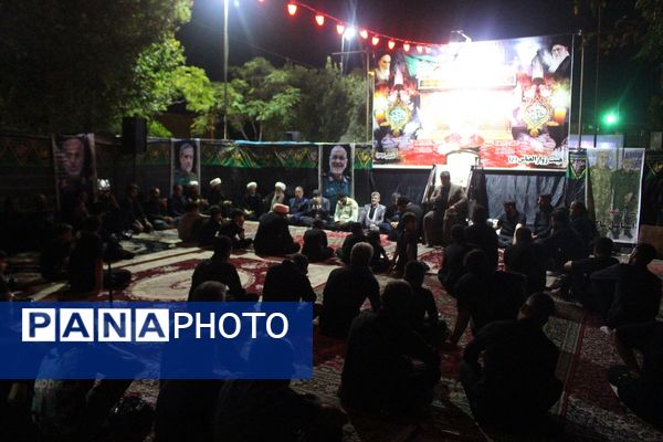 مراسم عزاداری دهه اول ماه صفر در روستای مومن آباد قم