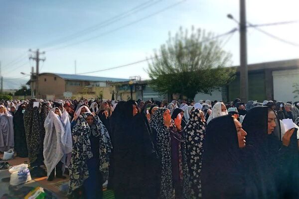 اقامه نماز عید سعید فطر در باشت