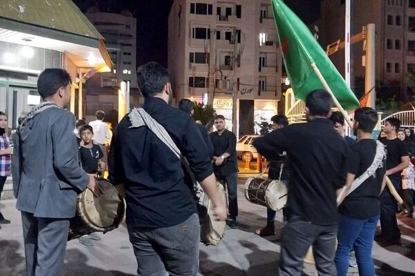دلدادگی فرهنگیان شیراز در محرم 