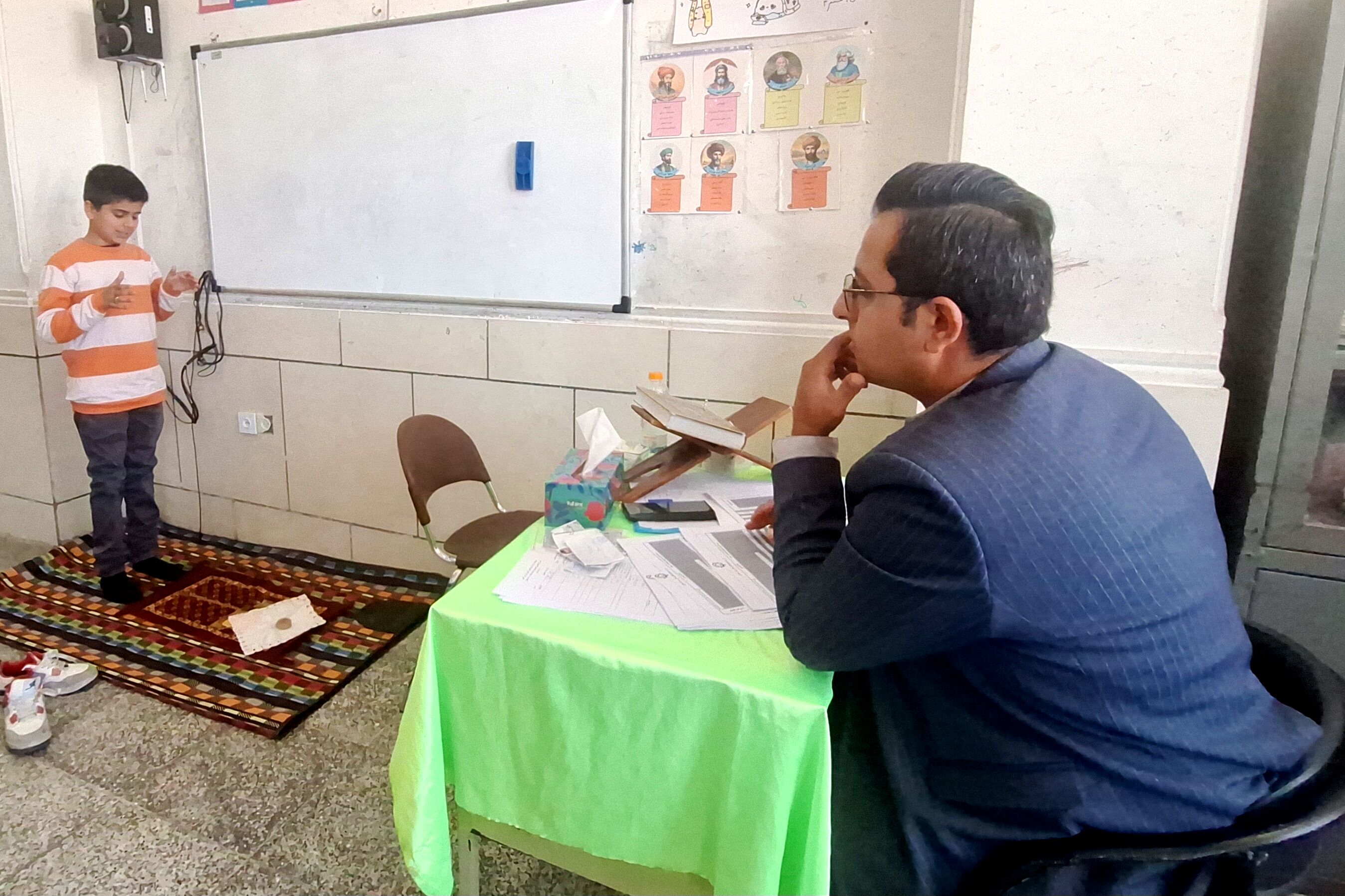 مسابقات قرآن، عترت و نماز  دانش‌آموزان پسر مقطع ابتدایی ناحیه۳ شیراز 