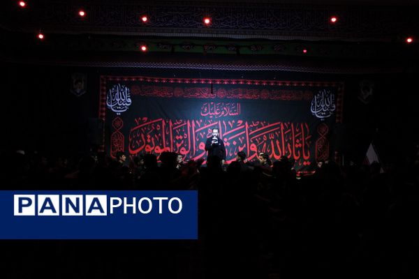 مراسم سوگواری شب هشتم محرم در هیئت انصار الحجه نیشابور 