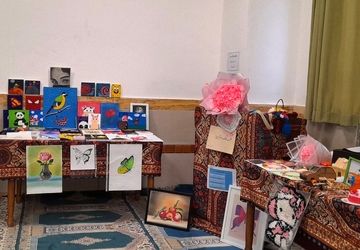 هفته فرهنگ و هنر ایران در دبیرستان هاجر