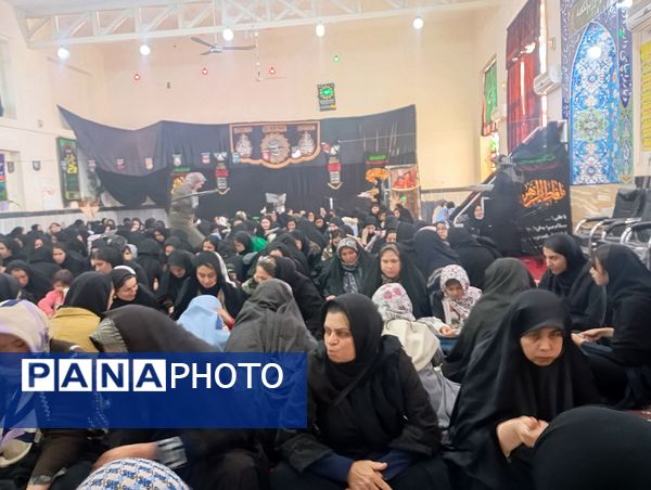 گرامیداشت ایام فاطمیه در شهر تیتکانلو