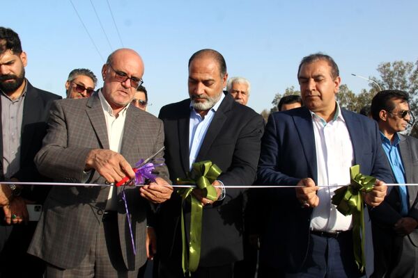 افتتاح و کلنگ‌زنی چندین طرح عمرانی در شهرستان بم 