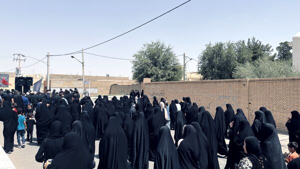 پیاده‌روی جاماندگان اربعین در اشکذر