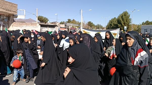 راهپیمایی 13 آبان در سربیشه 