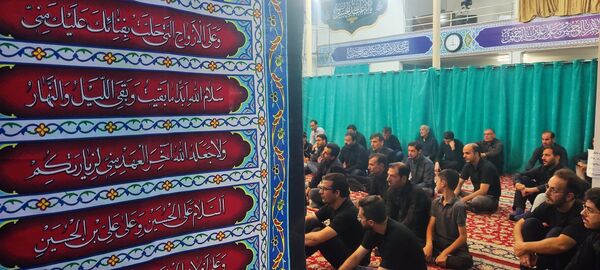 سوگواری شب چهارم محرم در مسجد امام حسین(ع) اسفراین 