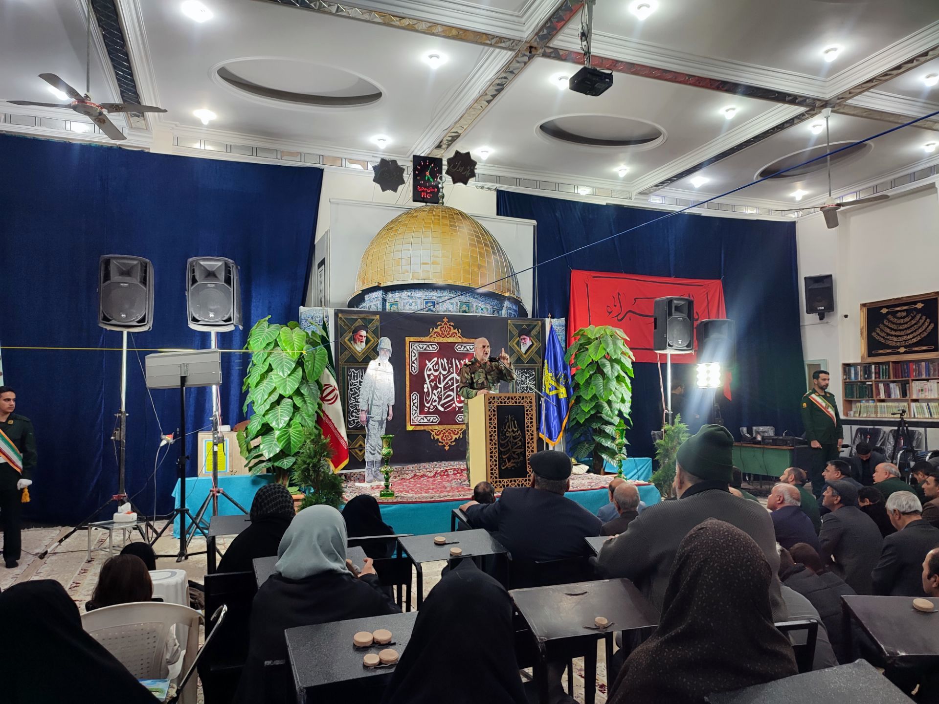 یادواره شهید محمدحسین عزیز آبادی در مسجد محمد رسول الله نیشابور