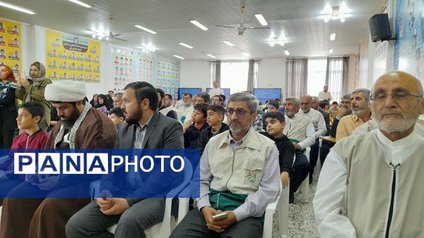 استقبال از کاروان زیر سایه خورشید در دبستان امام رضا(ع) نور