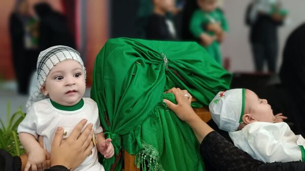 همایش بزرگ شیرخوارگان حسینی در حسینیه ثارالله یاسوج
