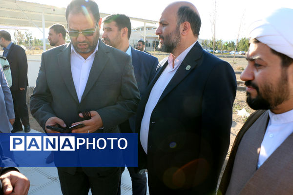 بازدید میدانی وزیر آموزش و پرورش از اردوگاه 15 خرداد قم