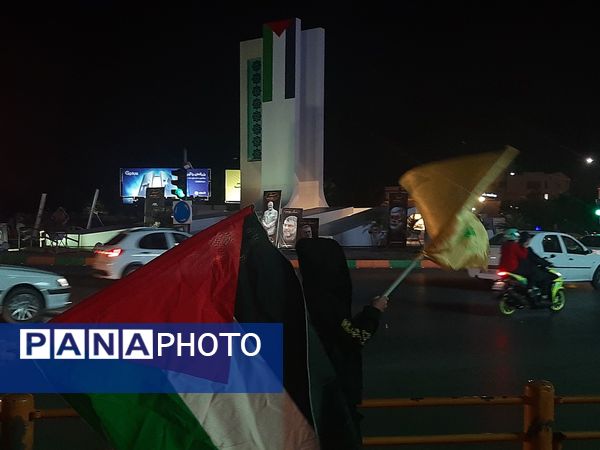 جشن وعده صادق ۲ در میدان فلسطین مشهد