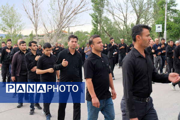 عزاداری مردم شهرستان کوثر در اولین روز ماه محرم