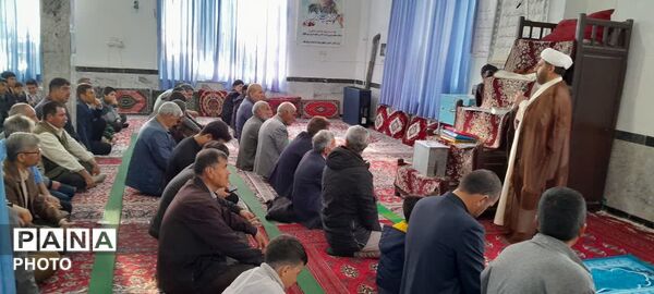 نماز عید سعید فطر در روستای نجف
