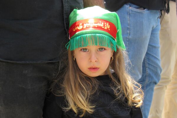 مراسم تاسوعای حسینی در کامیاران 