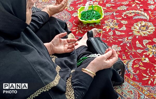 عطر زیارت عاشورا در مسجد امام رضا(ع)نظرآباد 