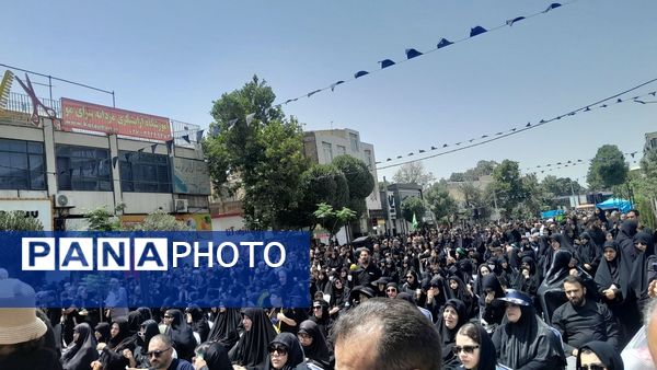 برگزاری تجمع یوم العباس در امامزاده حسن کرج