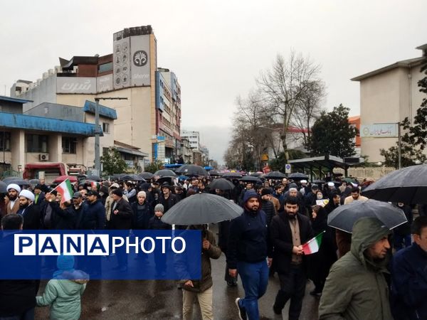 راهپیمایی۲۲ بهمن در رشت