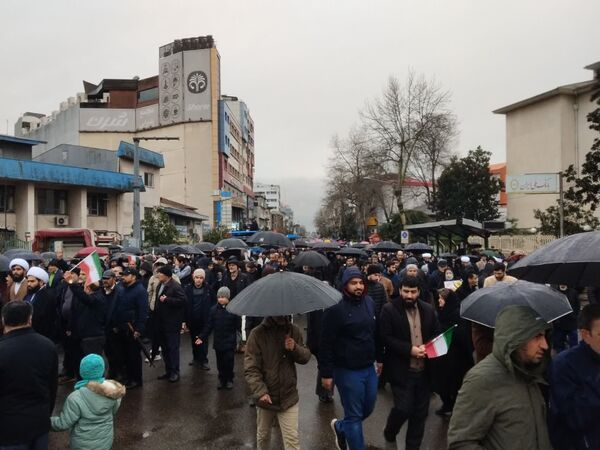 راهپیمایی۲۲ بهمن در رشت