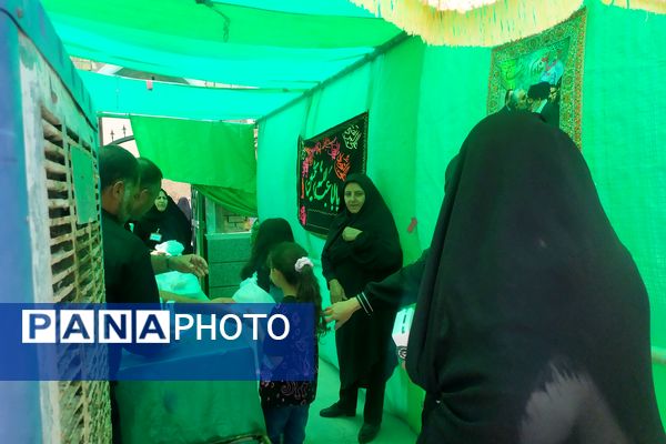 همایش شیرخوارگان حسینی در شهر لپویی