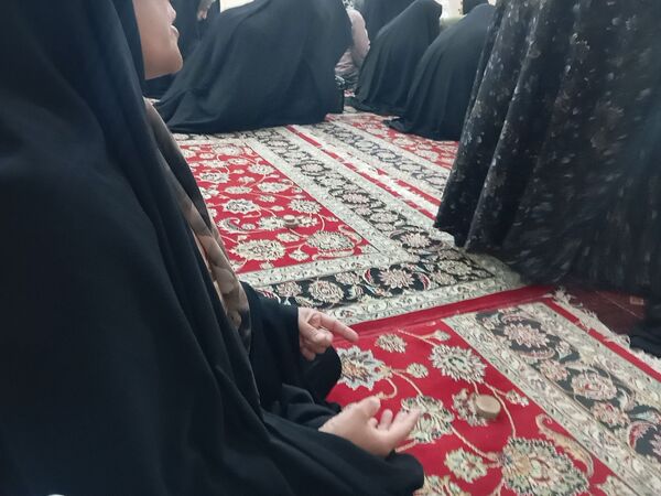 تلاوت دعای کمیل در شهرستان کاخک