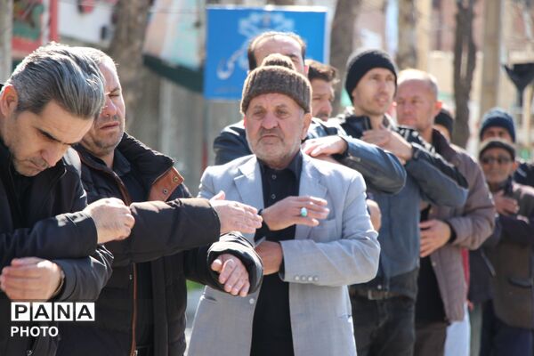 مراسم عزاداری و سینه‌زنی در شهرستان سملقان