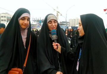 جلوه های زیبا از طریق المهدی عاشقان انتظار در قم