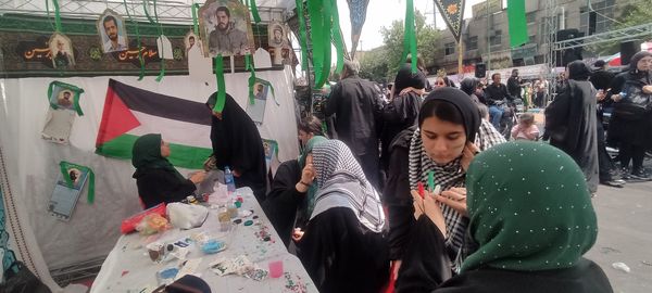 برپایی موکب‌ها در اربعین حسینی نمادی از دین باوری و سنت نبوی است