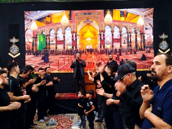 حماسه زنجیرزنی در فدافن؛ عزاداری دهه اول محرم با حضور پرشور جوانان