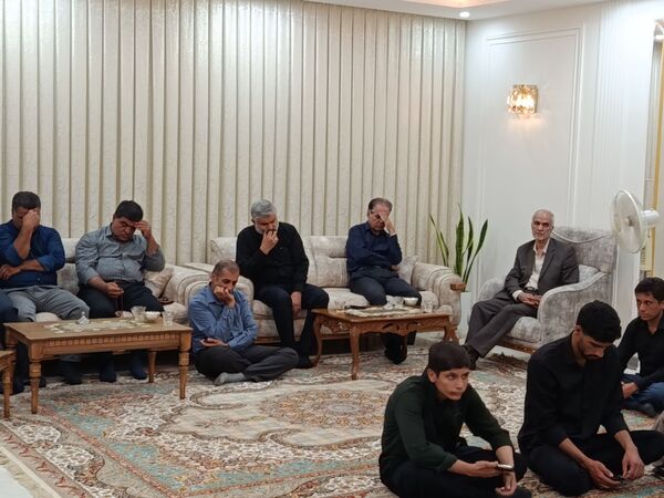  روضه خانگی در دهه دوم محرم در کاشمر