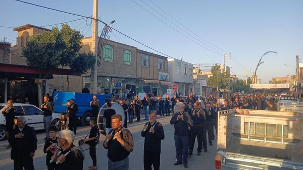 عشاق حسین در ماه محرم شهرستان بن 