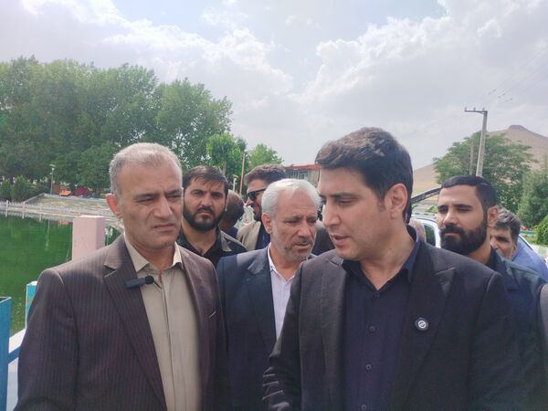 دیدار استاندار کردستان با خانواده شهدای حملات تروریستی رژیم صهیونیستی و بازدید از طرح‌های توسعه‌ای قروه