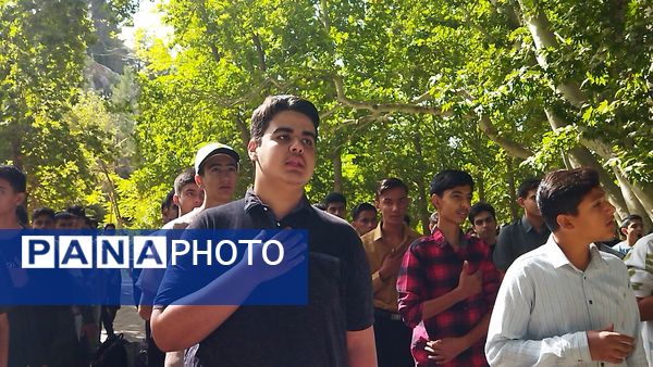 اولین صبحگاه پایه دهمی دبیرستان شاهد ابوذر غفاری نیشابور 