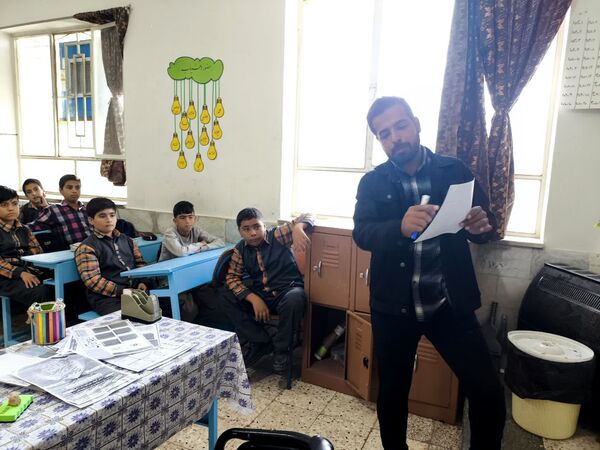 مسابقه درس‌هایی از قرآن گامی برای ترویج فرهنگ و سبک زندگی قرآنی در بین دانش‌آموزان دبستان شهید پسندیده فدافن