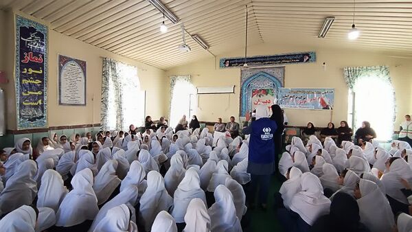 دانش آموزان شهرستان رامیان به سوگ حضرت زهرا نشستند