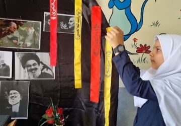 دختران نفیسه میبد پاسدار خون شهدای لبنان 