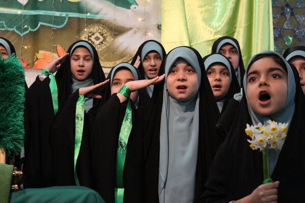 مراسم جشن نیمه شعبان در مسجد جامع حضرت ابوالفضل(ع)