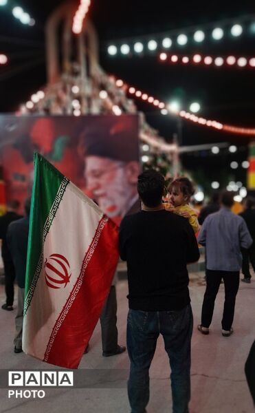 مراسم عزاداری شب های دهه اول محرم در شهرستان درگزین با حضور هیئت عزاداران 