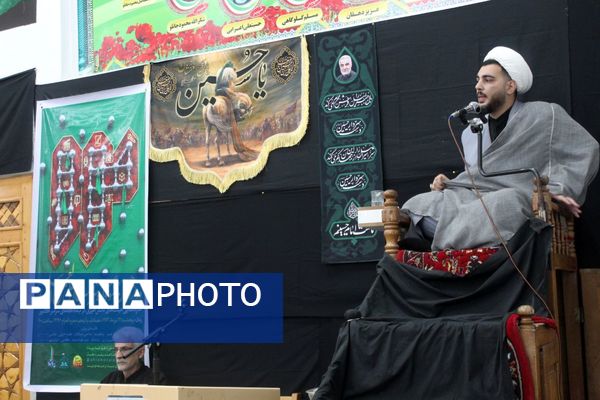 سوگواره عاشورایی احلی من العسل در گلوگاه 