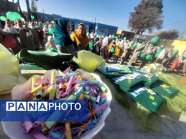 جشن نیمه شعبان در مدرسه شهید محمد حسین الیشه 