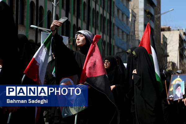 مراسم راهپیمایی روز جهانی قدس در تهران