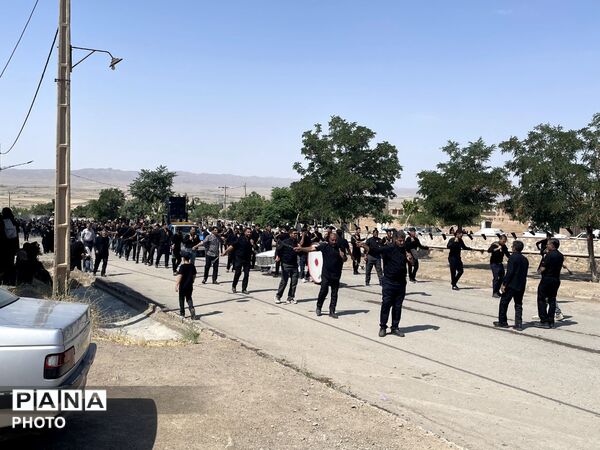 مراسم سوگواری عاشورا در روستای سلیمانی