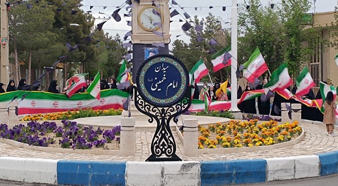 مراسم دختران جان فدا در بخ گاریزات  