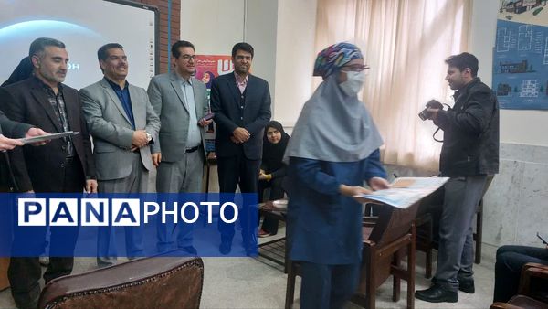 برگزاری جشنواره ماها(مدرسه آرمانی،هنر آسمانی) در هنرستان محمودیه بجنورد