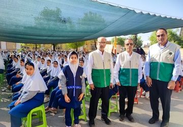 جشن روز دختر در مدرسه 22 بهمن آباده