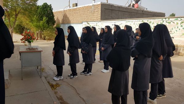 آیین بازگشایی مدارس در مدرسه گلشاد روستای کاهه